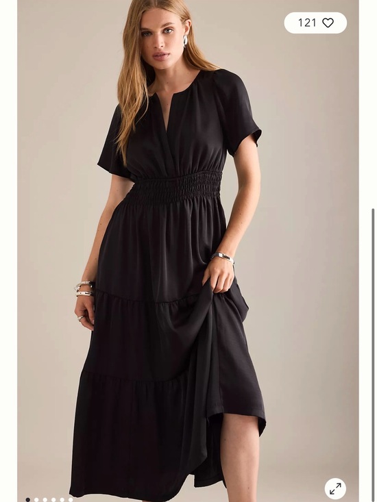 Anthropologie Dresses & Skirts - NWT Anthropologie Black Pleated Maxi Dress Size L